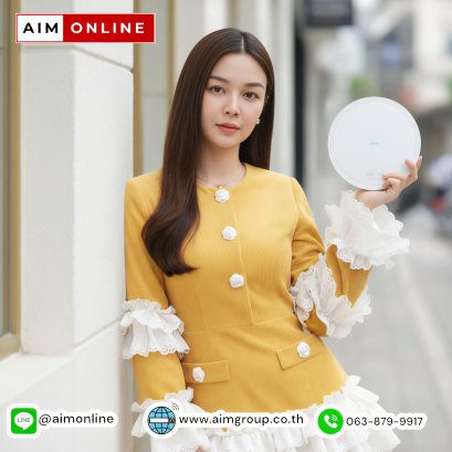 RG-RAP62 อุปกรณ์กระจายสัญญาณติดเพดานมาตรฐาน AX1800 ที่รองรับ Wi-Fi 6