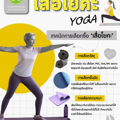 เทคนิคการเลือกเสื่อโยคะ