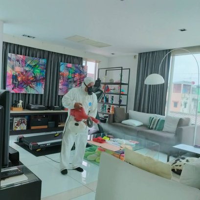 บริการฉีดพ่นฆ่าเชื้อ - คุณไผ่