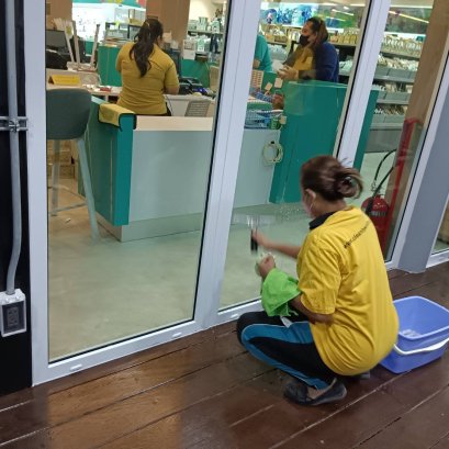 สะอาด วัดผลได้ ไว้ใจในคุณภาพงาน Cleaning Solution - มูลนิธิโครงการตลาด อตก. จตุจักร