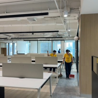 Big Cleaning ออฟฟิศใหม่ใจกลางเมือง