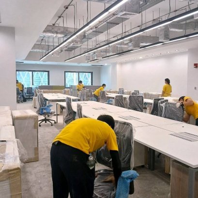 ดันฝุ่น เช็ดถู ล้างเฟอร์นิเจอร์ บริการทำความสะอาดสำนักงานแบบครบครัน