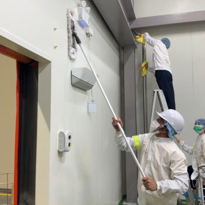 บริการ Big Cleaning พื้นที่ Clean Zone มาตรฐานสากลเพื่อโรงงานอุตสาหกรรม