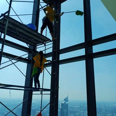 งาน Big Cleaning - บริษัท คณาพญา พร็อพเพอร์ตี้ ถ.พระราม3