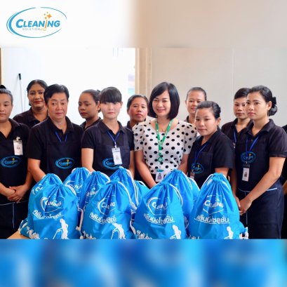 ใกล้หรือไกล เราก็ส่งใจไปถึง – กิจกรรมส่งต่อรอยยิ้ม Cleaning Solution