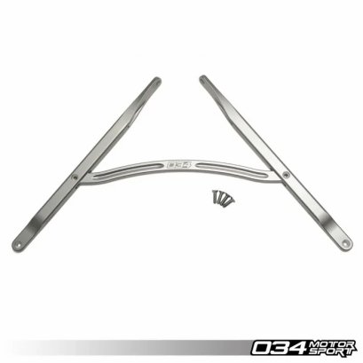 034Motorsport Front Strut Brace, B9/B9.5 Audi A4/S4, A5/S5/RS5, Allroad, Billet Aluminum