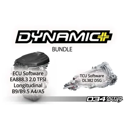 034Motorsport B9/B9.5 Audi A4/A5/Allroad EA888.3 2.0T Dynamic+ Performance ECU & DL382 DSG Transmission Tuning Bundle