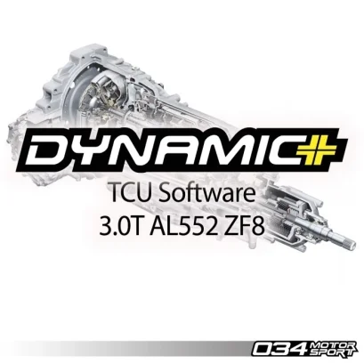 034Motorsport อัพเกรดซอฟต์แวร์ Dynamic+ TCU สำหรับ AL552 ZF8 Transmission, B9/B9.5 S4/S5/SQ5