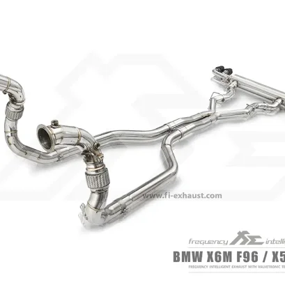 BMW F96 X6M Fi Exhaust Valvetronic System