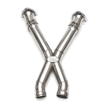 Fabspeed Aston Martin V12 Vantage Secondary Cat Bypass X-Pipe