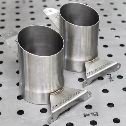 Fabspeed Ferrari 488 Challenge Style Titanium Tips