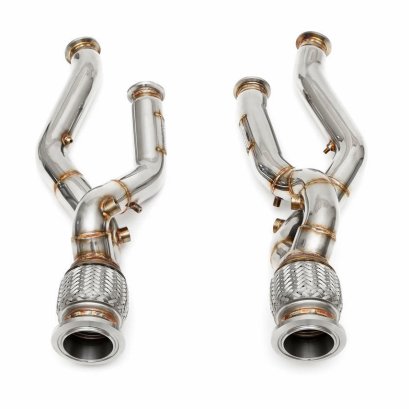 Fabspeed Lamborghini Aventador LP700-4 Cat Bypass Pipes (2011-2016)