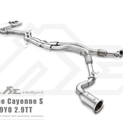 ท่อไอเสีย Porsche 9Y0 Cayenne S / Cayenne Coupe S 2.9TT Fi Exhaust