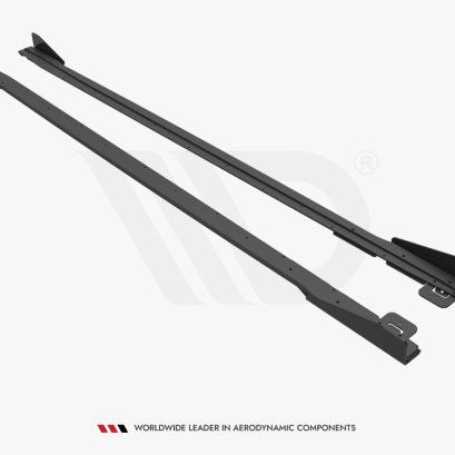Maxton Design Mustang GT MK6 Street Pro Side Skirts V.1