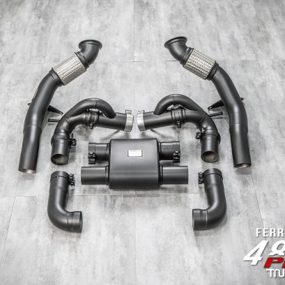 TNEER Exhaust Ferrari 488 Pista Performance