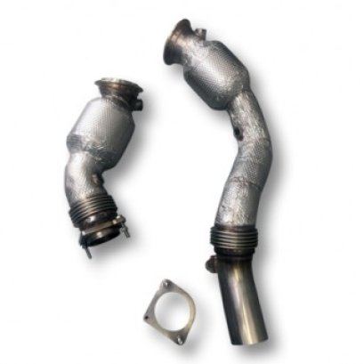 Tubi Style BMW S55 100 Cell Catalytic Converters