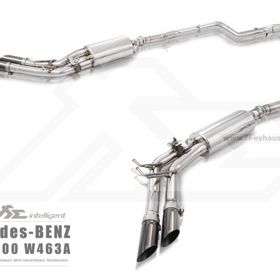 ท่อไอเสีย Fi Exhaust Mercedes-Benz W463A G500 Quad Tips