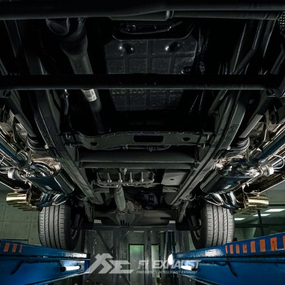 ท่อไอเสีย Fi Exhaust Mercedes-Benz W463 G550 / 4x4 Ultimate Double Quad Tips