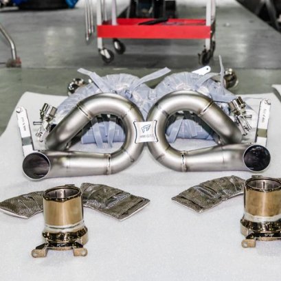 iPE Ferrari 488 GTB (Titanium) Exhaust System