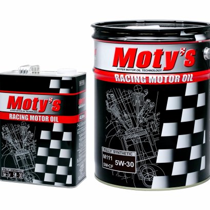 น้ำมันเครื่อง Moty's M100 สังเคราะห์แท้สมรรถนะสูง
