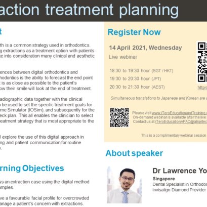 Extraction treatment planning 