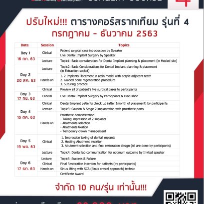 GAO Live Implant Surgery รุ่นที่ 4