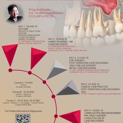 SINUS LIFT HANDS-ON PATIENT