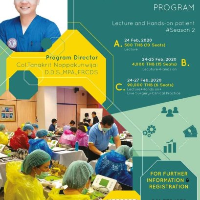 INTERMEDIATE LEVEL IN DENTAL IMPLANTOLOGY PROGRAM