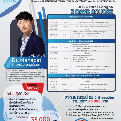 Diploma in Clear Aligners by Dr.Manapat