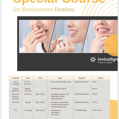 Invisalign Certification Course at Khonkaen