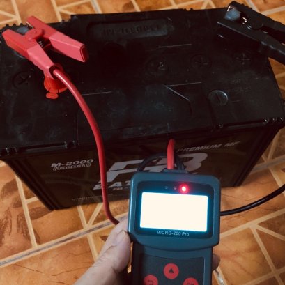 ตรวจดูค่า CCA ทดสอบแบตเตอร์รี่