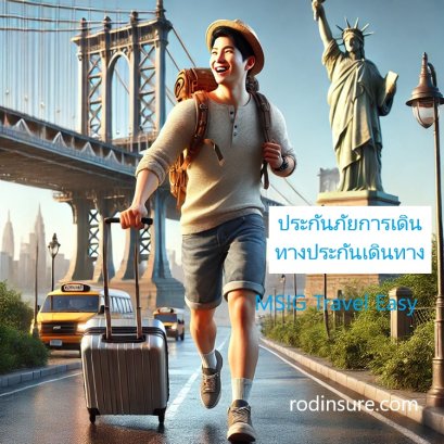 ประกันภัยการเดินทางประกันเดินทาง MSIG Travel Easy