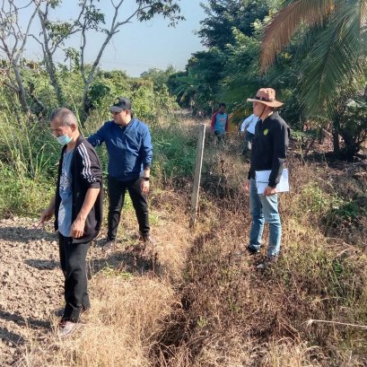 ร่วมสำรวจพื้นที่สาธารณประโยชน์ หมู่ที่ 9 บ้านแม่ทาหลง-ท่าศาลา