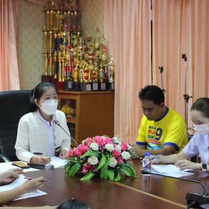 ประชุมจัดทำแผนชุมชนกองทุนหลักประกันสุขภาพระดับท้องถิ่นหรือพื้นที่ เทศบาลตำบลท่าเชียงทอง