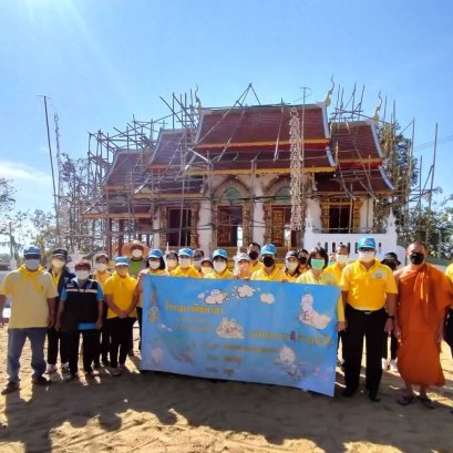 จิตอาสาในชุมชน และประชาชน ร่วมกิจกรรมจิตอาสาพัฒนาฯ 