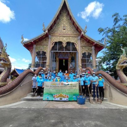 กิจกรรมทำความสะอาด (Big cleaning day) ตามโครงการ วัด ประชารัฐ สร้างสุข  เทศบาลตำบลท่าเชียงทอง