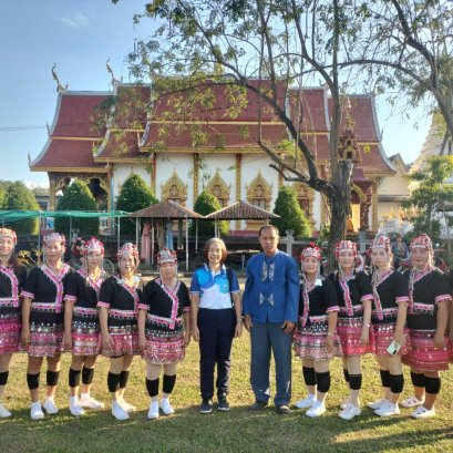 ร่วมกิจกรรมตามโครงการผู้สูงอายุบ้านสันมะกรูดสุขใจ สูงวัย สุขภาพดี