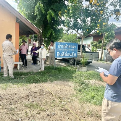 ลงพื้นที่สำรวจโครงการที่จะดำเนินการในเทศบัญญัติปี พ.ศ. 2568