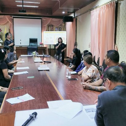 เข้าร่วมประชุมการคัดเลือกและแต่งตั้งผู้นำอาสาพัฒนาชุมชน (ผู้นำ อช.)