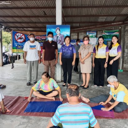 ศูนย์พัฒนาเด็กเล็กท่าเชียงทอง กองการศึกษาเทศบาลตำบลท่าเชียงทอง ร่วมกิจกรรมให้ความรู้กับชาวบ้านในชุมชน บ้านสันมะกรูด 
