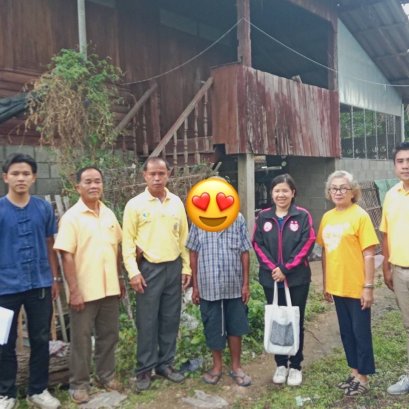 ลงพื้นที่มอบบ้านและ ลงพื้นที่บ้านผู้ขอรับเงินสนับสนุนปรับปรุงที่อยู่อาศัย