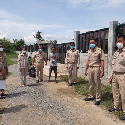 ลงพื้นที่สำรวจโครงการคอนกรีตเสริมเหล็ก ซอยตรงข้าม หอปูไข่ 