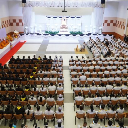 เข้าร่วมพิธีบำเพ็ญกุศลสัตตมวาร (7วัน) เพื่ออุทิศถวายเป็นพระราชกุศล สมเด็จพระนางเจ้าสิริกิติ์ พระบรมราชินีนาถ พระบรมราชชนนีพันปีหลวง