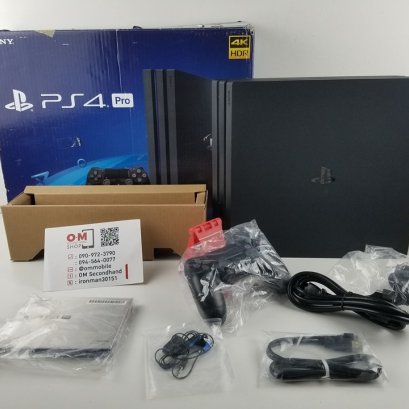 ขาย/แลก PlayStation 4 Pro 1TB 4K HDR ศูนย์ไทย สภาพสวยมาก แท้ ครบยกกล่อง เพียง 10,500 บาท
