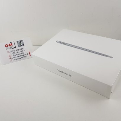 ขาย/แลก Macbook Air13-inch Retina 2018 Touch id i5 Ram8 SSD256 ศูนย์ไทย ของใหม่มือ1 ยังไม่ได้แกะใช้ ประกันศูนย์ 1 ปีเต็ม แท้ ครบยกกล่อง เพียง 43,900 บาท