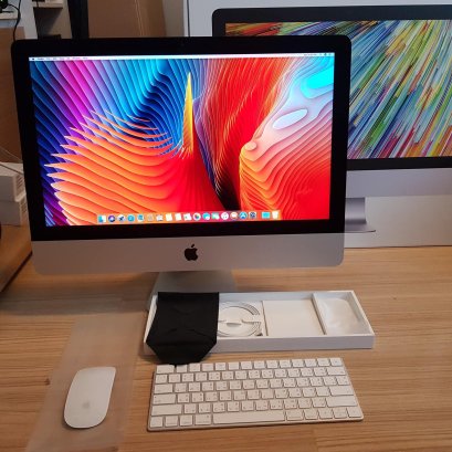ขาย/แลก IMac 21.5-inch Retina 4K 2017 ศูนย์ไทย สภาพใหม่มาก แท้ ครบยกกล่อง เพียง 38,900 บาท