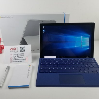 ขาย/แลก Microsoft Surface Pro4 Core i5 8/256 ศูนย์ไทย สภาพสวย แท้ ครบยกกล่อง เพียง 19,900 บาท