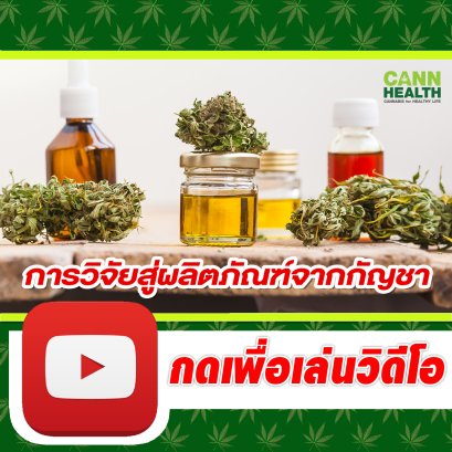 การวิจัยสู่ผลิตภัณฑ์จากกัญชา | นพ.สมยศ กิตติมั่นคง | รู้จักกับกัญชา | CANNHEALTH