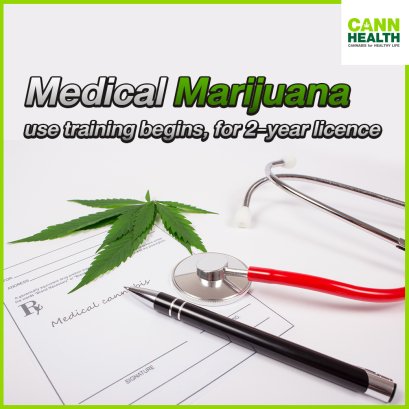 Medical marijuana use training begins, for 2-year licence