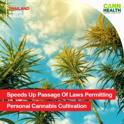 Thailand Speeds Up Passage Of Laws Permitting Personal Cannabis Cultivation